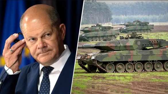 Олаф Шольц оказался в капкане из-за «Леопардов» | Русская весна