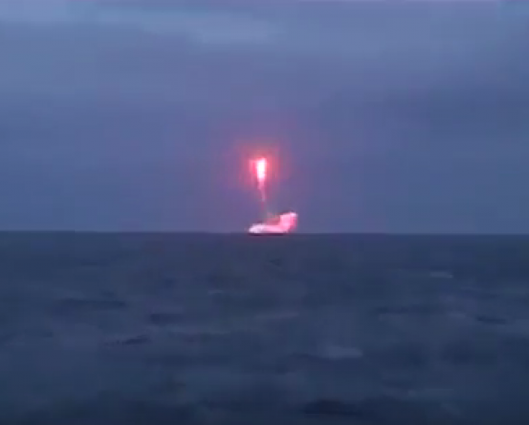 Запуск межконтинентальной ракеты «Синева» (ВИДЕО) | Русская весна