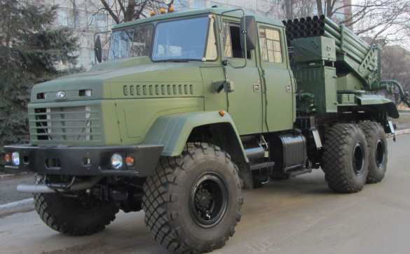 «Укроборонпром» разработал новую реактивную систему залпового огня «Верба» | Русская весна