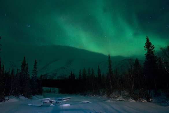 Удивительное северное сияние над Мурманском (видео) | Русская весна