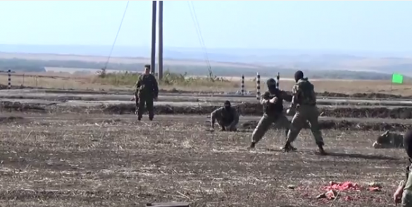 Показательные выступления спецназа армии ДНР (ВИДЕО) | Русская весна