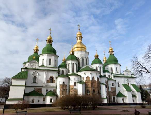 Страшный знак: крест упал с главного собора Киева (ФОТО) | Русская весна