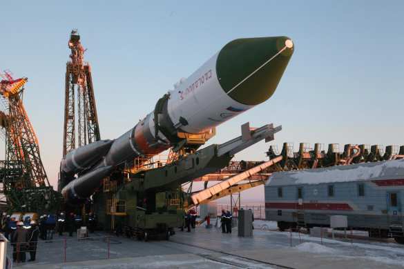 Старт ракеты-носителя «Союз» с кораблём «Прогресс-МС» (ВИДЕО) | Русская весна