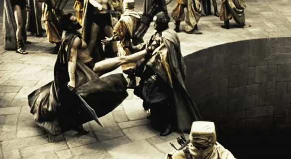 «Вон отсюда, тварь!»: участники «Бессмертного полка» в Израиле сбросили проукраинского провокатора в фонтан (ВИДЕО) | Русская весна