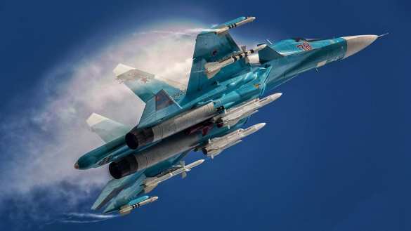 «Ломая горизонт»: лётчик Су-34 о том, как с первых дней на СВО уничтожает врага и противостоит натовским системам ПВО  | Русская весна