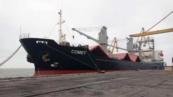 Арестованный в ответ на российские санкции сухогруз покинул Украину | Русская весна