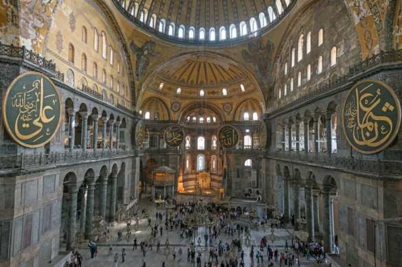 Христианские мозаики Святой Софии будут прятать при помощи спецтехники во время намазов | Русская весна