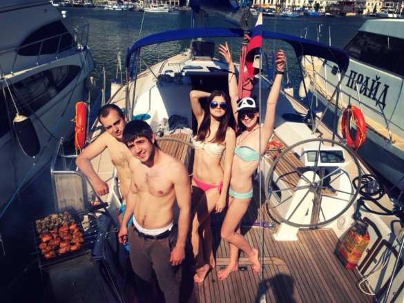 Сын украинского нардепа отгулял свадьбу в Крыму под флагом России (ФОТО) | Русская весна