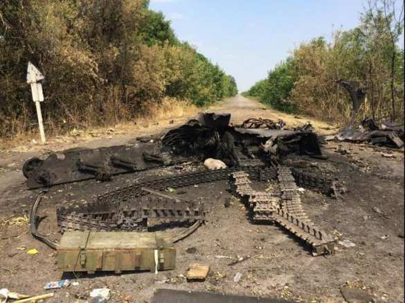 Окруженные под Красным Лучом украинские военные сообщают, что две трети из них погибло или взято в плен | Русская весна