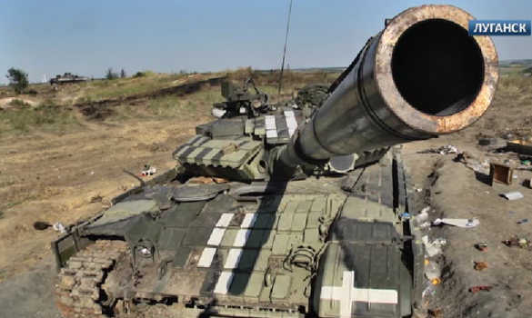 Сожженная бригада: «кладбище танков» — уничтоженные позиции украинской армии (фото/видео) | Русская весна