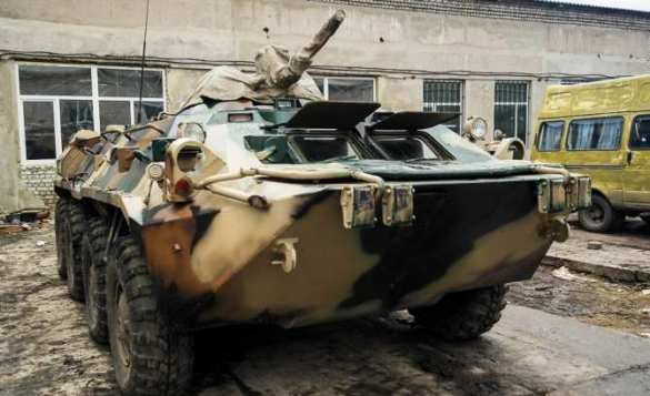 Оккупанты бросили в Никишино всю боевую технику (ВИДЕО) | Русская весна