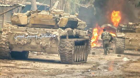 Танки и ракеты Армии Сирии отправляют в ад боевиков в Дамаске (+ВИДЕО, ФОТО) | Русская весна