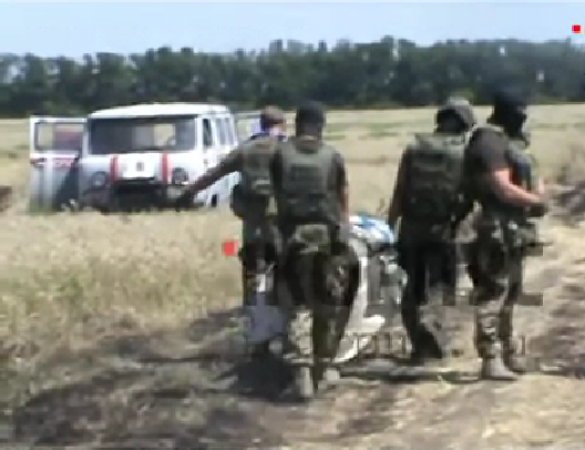 Дибровка: бойцы ДНР передали Украине тела солдат ВСУ (видео 18+) | Русская весна