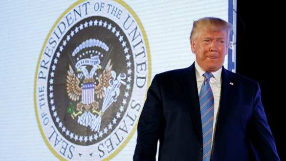 Двуглавый орёл на печати президента США — «не просто ошибка» | Русская весна