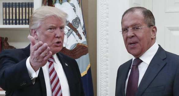 С очень низкого старта: о чем говорили Лавров и Трамп (ФОТО) | Русская весна