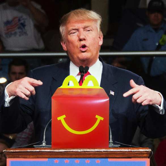 «Макдоналдс» против Трампа: как в Сети реагируют на новый скандал вокруг президента США | Русская весна