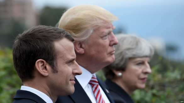 Трамп, Мэй и Макрон намерены ответить на «химатаку» в Сирии  | Русская весна