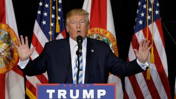 На конференции с Трампом сорвали провокацию с флагами России (+ВИДЕО, ФОТО) | Русская весна