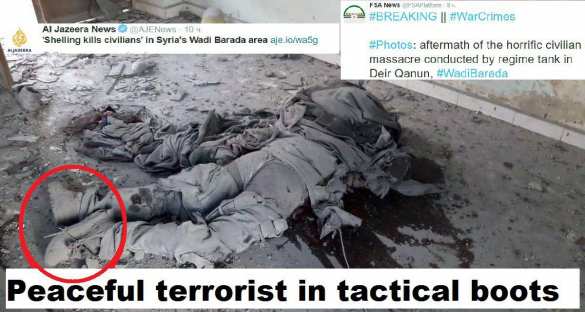 Война в СМИ: Как Армия Сирии и ВКС России устроили «геноцид» мирных террористов под Дамаском (ВИДЕО, ФОТО 18+) | Русская весна