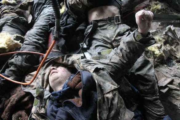 Разминирование и сбор мертвых „киборгов” в аэропорту Донецка продолжается (ВИДЕО+ФОТО 18+) | Русская весна