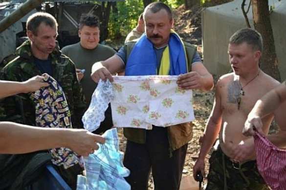 Запорожских нацгвардейцев, уходящих на дембель, просят сдать трусы (ДОКУМЕНТ) | Русская весна