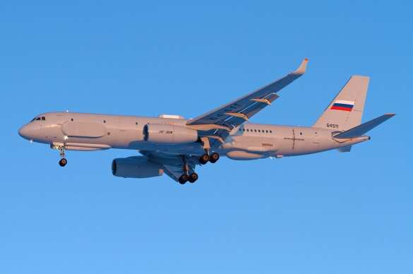 Россия перебросила в Сирию новейший разведывательный самолет Ту-214Р | Русская весна