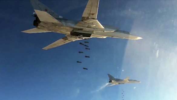 ВКС РФ нанесли новый удар по террористам ИГИЛ в Сирии (ВИДЕО) | Русская весна