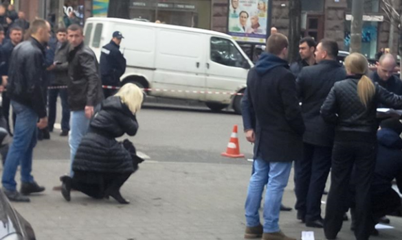 Первые кадры с места убийства Вороненкова в Киеве (ВИДЕО 18+) | Русская весна