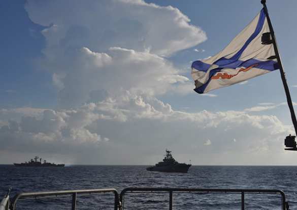 Между Сирией и Кипром корабли Черноморского флота выполнили боевые стрельбы по морским и воздушным целям (ФОТО) | Русская весна