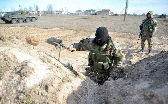 Херсонская милиция по выходным копает окопы для отражения атак российских войск | Русская весна