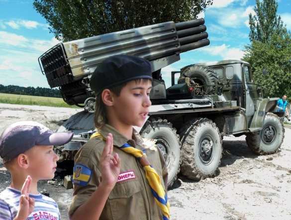 Будущие убийцы ВСУ? Детей украинских боевиков учат войне в Прибалтике (ФОТО) | Русская весна