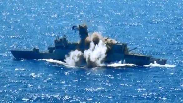 Турецкая торпеда уничтожила американский эсминец (ВИДЕО) | Русская весна