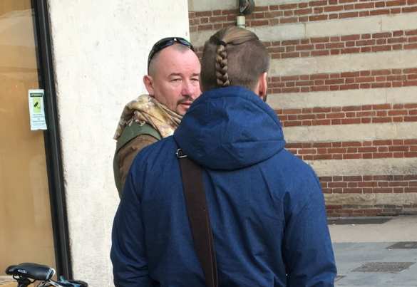 «Мной овладели инстинкты»: «атошник» напал на российского телеведущего (ФОТО, ВИДЕО) | Русская весна