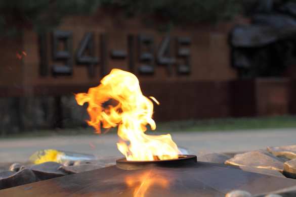 Полиция не смогла помешать зажечь «Вечный огонь» в Таллине (ВИДЕО) | Русская весна