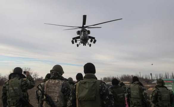 Украинская группировка войск готовится к атаке. Над Славянском барражируют вертолеты | Русская весна