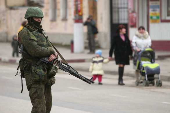 «Вежливые люди» принимают поздравления | Русская весна