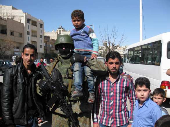 «Вежливые люди» под Дамаском: новая гуманитарная миссия российского спецназа, — эксклюзив «Русской Весны» (ФОТО) | Русская весна