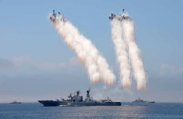 Генеральная репетиция парада ВМФ во Владивостоке (ФОТО) | Русская весна