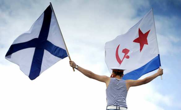 Моряки не сдаются: в Днепр вышла лодка с флагом ВМФ СССР (ФОТО) | Русская весна