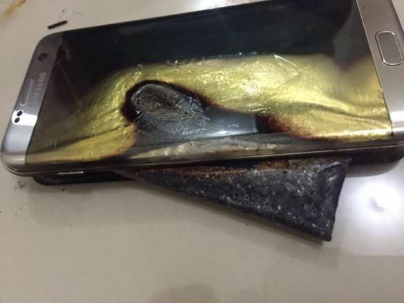 Власти Южной Кореи расследуют причины возгорания Galaxy Note 7 | Русская весна
