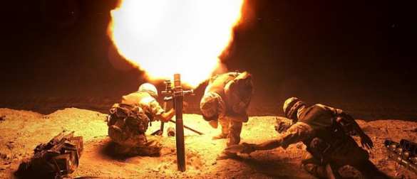 Украинские подразделения вечером открыли огонь по западному и северному пригородам Донецка | Русская весна