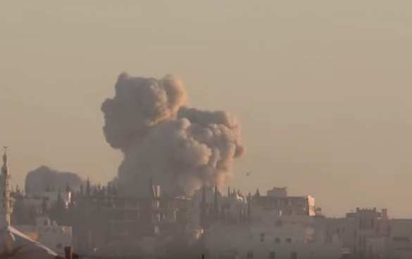 Сирия: после взрыва от террориста остались одни ошметки (ВИДЕО 18+) | Русская весна