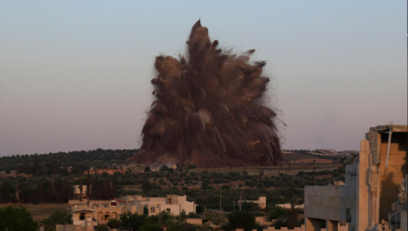 Мощный взрыв: саперы Армии Сирии взорвали туннель с боевиками в Дамаске — эксклюзив «Русской Весны» (ВИДЕО) | Русская весна