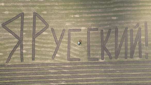 Нижегородского фермера оштрафовали на 50 тысяч: он написал трактором на поле «Я русский» и снял это с дрона (ВИДЕО) | Русская весна