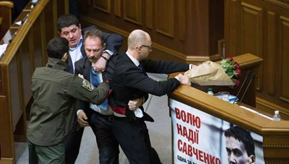 Рогозин о скандале с Яценюком в Раде: «Украина выносит мусор из избы» | Русская весна