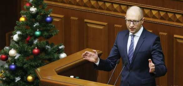 Яценюк пообещал организовать Санта Клауса ради принятия бюджета-2016 | Русская весна