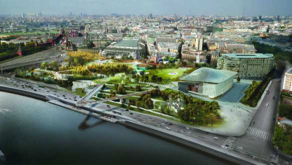 В США парк «Зарядье» включили в список самых выдающихся мест мира | Русская весна