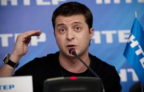 В Киеве пытались сжечь машину актера Зеленского | Русская весна