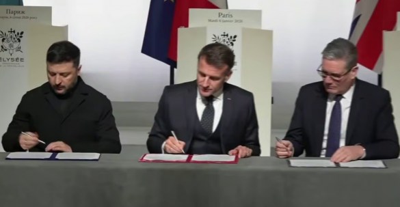 Украина, Франция и Британия подписали декларацию о развёртывании многонациональных сил на Украине (ВИДЕО) | Русская весна