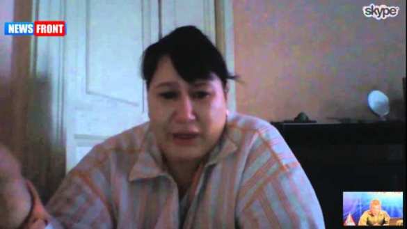 Женщина рассказала о похищении сына на блокпосту нацгвардии и обратилась с просьбой его вернуть (видео) | Русская весна